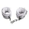 BDSMaster Menottes de poignets CUFF BOMB Blanches
